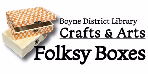 Crafts & Arts: Folksy Boxes