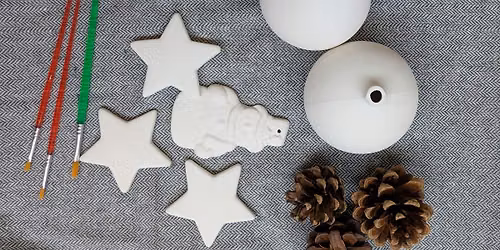 Festive Paint Your Own Baubles - Community Craft