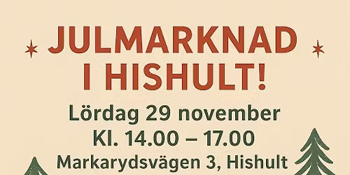Julmarknad i Hishult