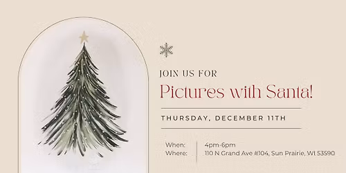 Pictures with Santa!