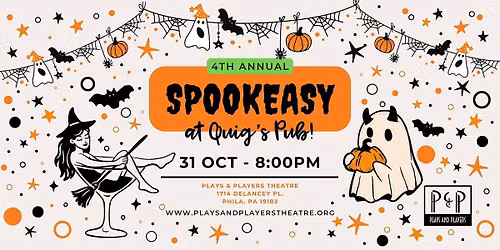 Spookeasy at Quig's Pub 2026!