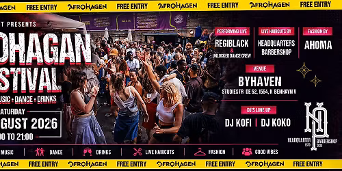 AFROHAGEN FESTIVAL 2026 \/\/ Byhaven-Free Entry