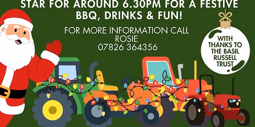 Christmas Tractor Run - in aid of Rolvenden Pre School & Rolvenden Primary School