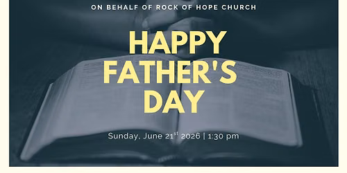 Father's Day Sunday | Rock of Hope Church