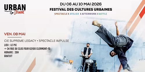 Urban Clermont 2026 | Cie Supreme Legacy - Impulse