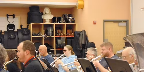 Alumni Band Rehearsal