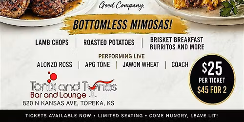 Brunch & Mimosas With Chef Fish & Liz