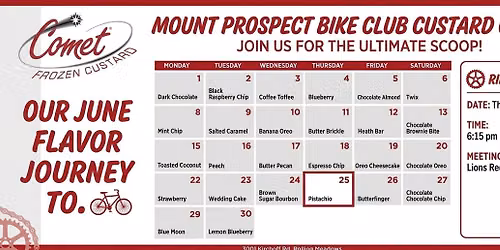 Special Social Thursday Custard Ride