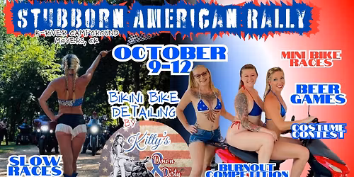 Stubborn American Rally & Bikini Bike Detailing (Day 3)