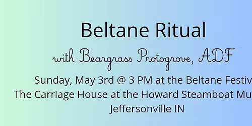 Beltane Ritual