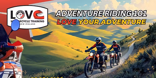 RANGIORA: ADVENTURE RIDING 101 with Sam - SUN 23rd NOVEMBER 2025