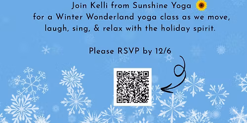Grown up & Me Yoga, Winter Wonderland *ages 2-5