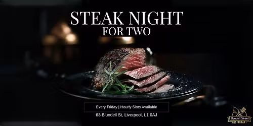 Steak Night for Two @ Blundell Street Restaurant, Liverpool