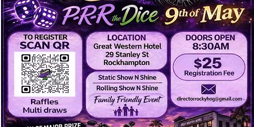 PRR 2026 Roll the Dice event 