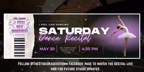 \u201cI Feel Like Dancing\u201d 2026 Recital