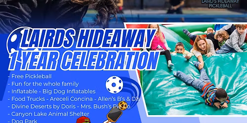 Lairds Hideaway One Year Celebration \ud83c\udf89