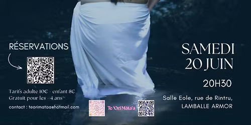Gala de Danse Tahitienne - La l\u00e9gende des 3 cascades