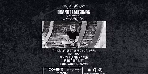 Brandt Laughnan Acoustics at White Elephant Pub