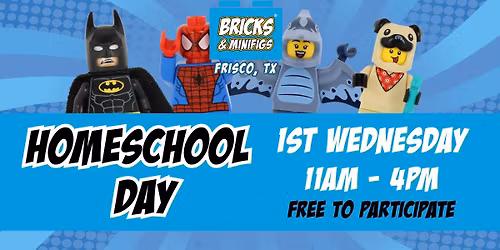 Homeschool Day at Bricks & Minifigs Frisco