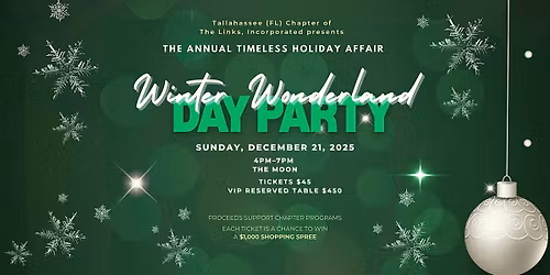 Winter Wonderland Day Party
