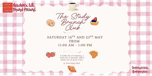The Study Brunch Club | Y Clwb Brecinio Astudio