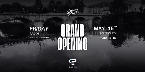 GROOVING COLLECTIVE Grand Opening PADOS