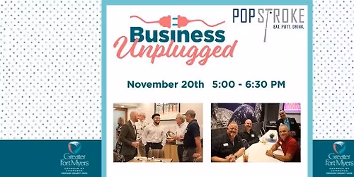 Business Unplugged: PopStroke on November 20th
