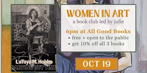Women in Art Book Club: "Carving Out Time"