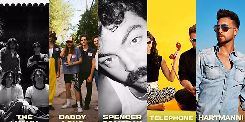 Daddy Long Beach, Spencer Someday, Lucky Effect, Hartmanni, Telephone Tag