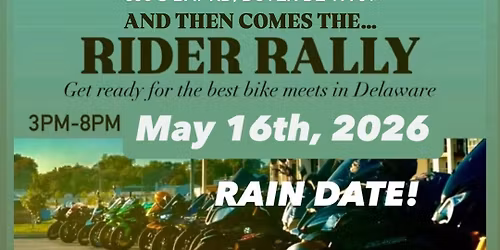 Rider Rally *NEW LOCATION*