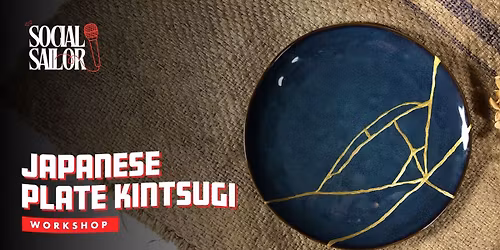 Japanese Kintsugi Plate - Kolkata