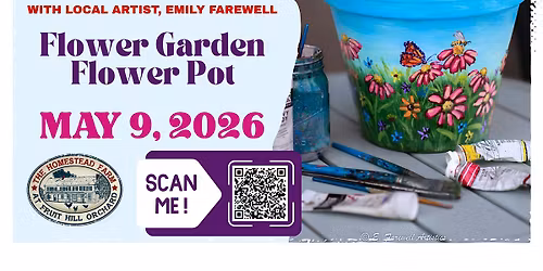 Paint on the Farm: Flower Garden