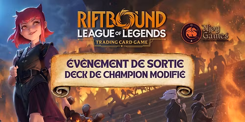Riftbound : Win a box - Deck de Champion Modifi\u00e9