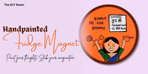 Handpainted Fridge Magnet