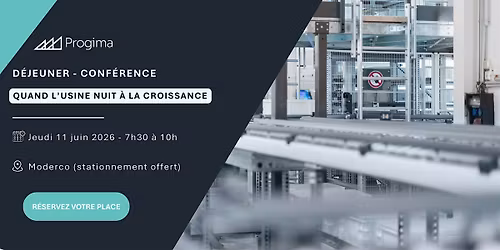 D\u00e9jeuner-conf\u00e9rence : Quand l'usine nuit \u00e0 la croissance