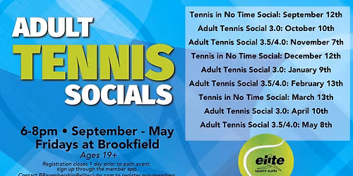 Adult Tennis Social
