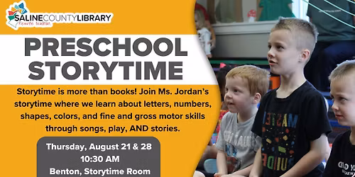 Preschool Storytime
