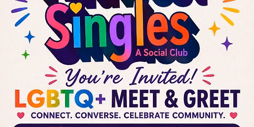 Midwest Singles A Social Club presents: LGBTQ+ Meet and Greet- NO COVER!