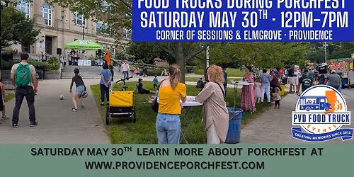 Food Trucks During Providence Porchfest 2026