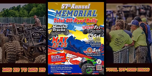 2026 Memorial Total Off-Road Rally