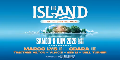 THE ISLAND OPEN AIR 2026 - samedi 06 juin