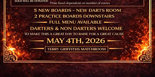 DARTS CHARITY EVENT