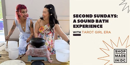 Second Sundays: A Sound Bath Experience with Tarot Girl Era