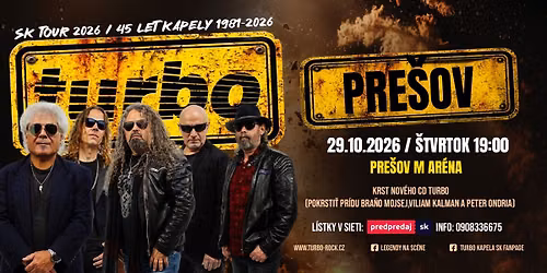TURBO SK TOUR 2026 PREŠOV MARÉNA