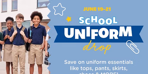 SCHOOL UNIFORM Drop at Once Upon A Child Clearwater