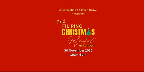 Filipino Christmas Market in London 2025