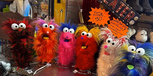 Fritter Party!!! PIZZA, PUPPETS & KARAOKE!!!