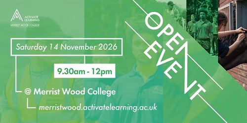 Merrist Wood College November Open Event