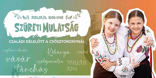26\/09\/26: Sz\u00fcreti Mulats\u00e1g K\u0151b\u00e1ny\u00e1n!