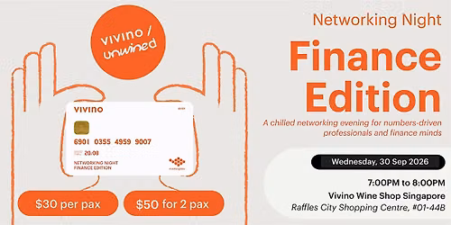 Vivino Unwined: Networking Night (Finance)